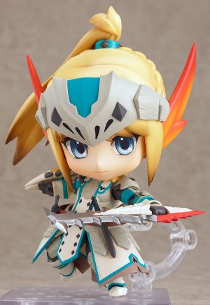 Nendoroid 273. Hunter: Female Swordsman - Bario X Edition Monster Hunter