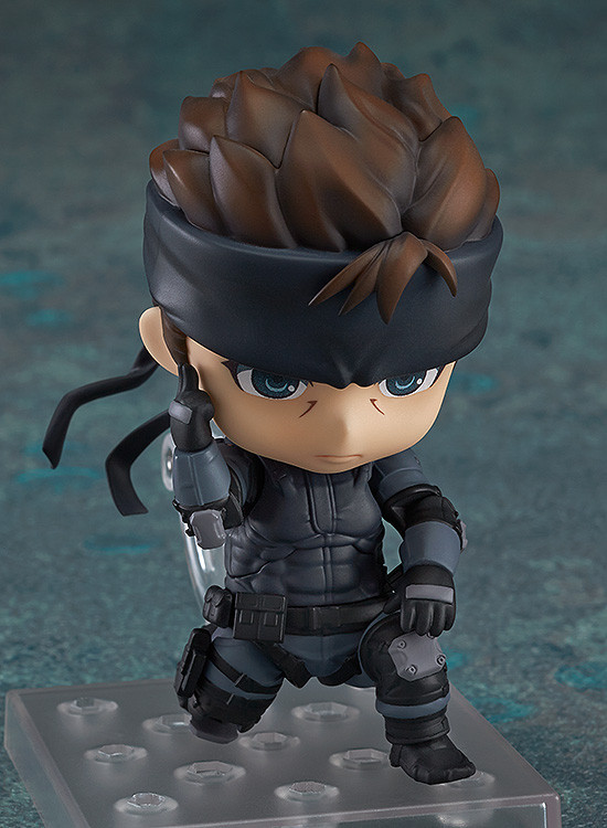 Nendoroid 447. Solid Snake Metal Gear Solid / Фигурка нендороид Солид Снейк