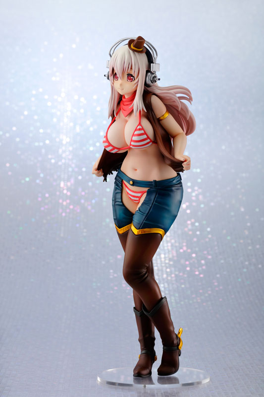 Cowgirl 1/7 Super Sonico Complete Figure