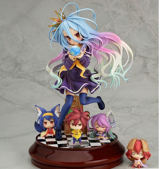 No Game No Life Shiro 1/7 Complete Figure / аниме фигурка Сиро