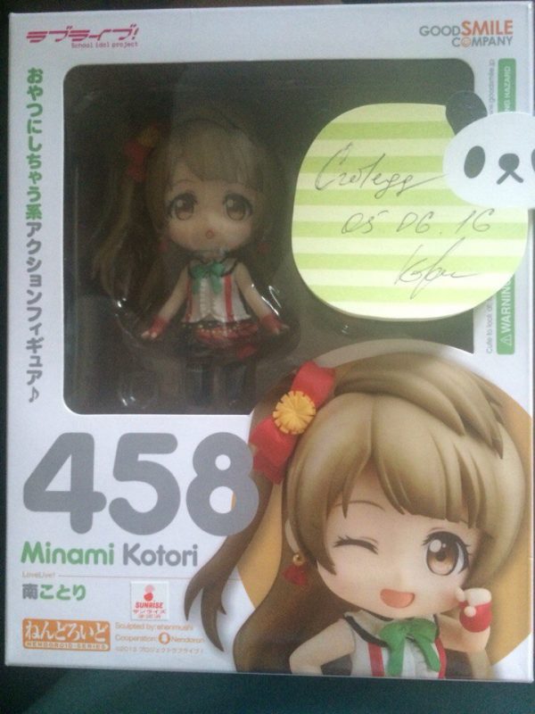 Nendoroid 458. Kotori Minami / Котори Минами аниме фигурка - LoveLive!