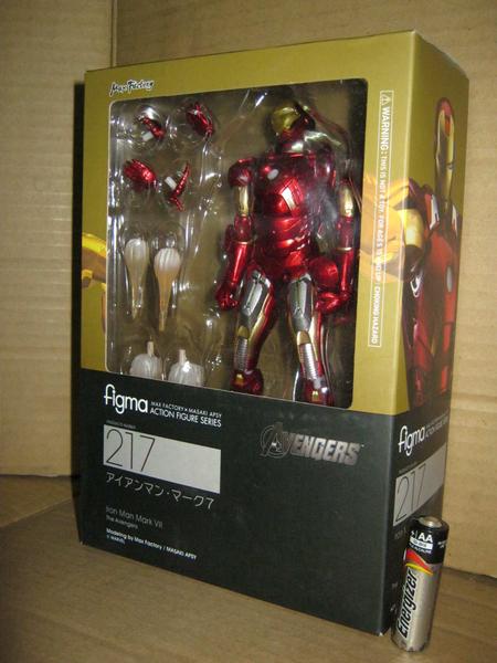 Figma 217. Iron Man Mark VII / Железный человек фигурка Марк 7