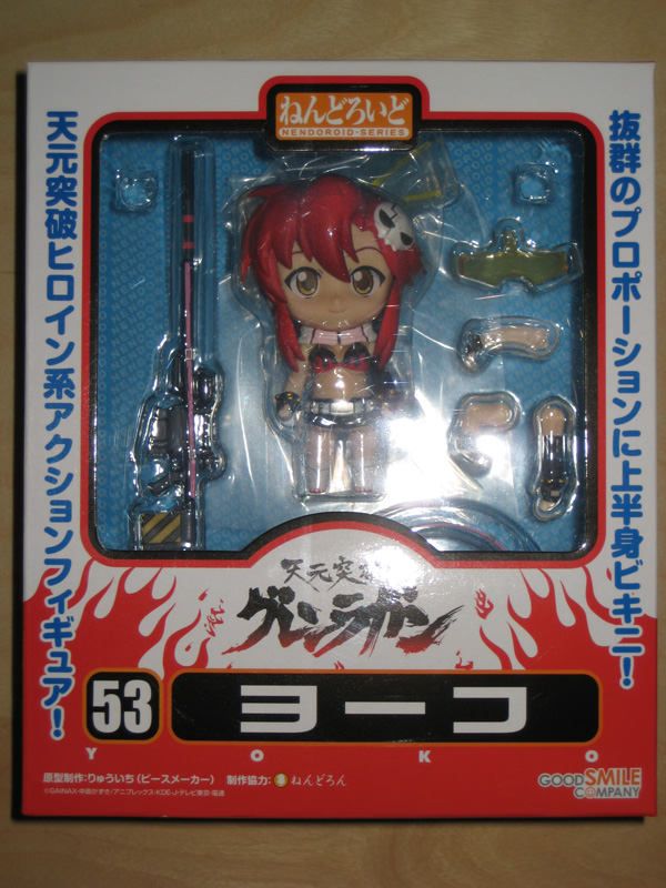 Nendoroid 053. Yoko Gurren Lagann / Гуррен-Лаганн нендороид фигурка Ёко