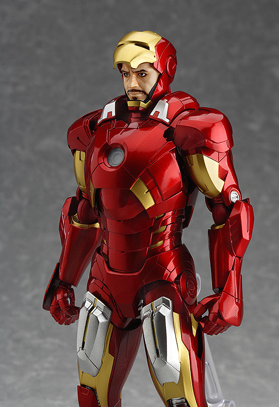 Figma EX-018. Iron Man Mark VII: Full Spec ver. / Железный человек фигурка Марк 7