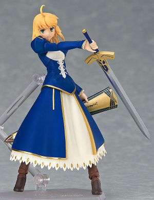 Figma EX-025. Saber: Dress ver. / Сэйбер аниме фигурка