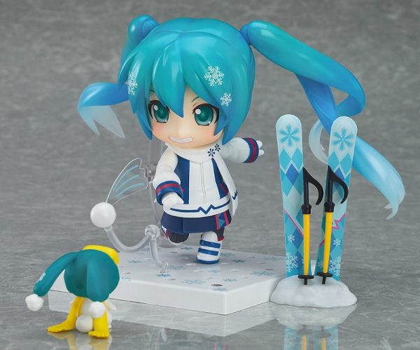 Nendoroid 570. Snow Miku: Snow Owl Ver. Vocaloid / Мику Вокалоид фигурка