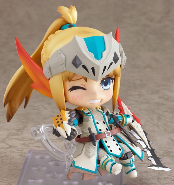 Nendoroid 273. Hunter: Female Swordsman - Bario X Edition Monster Hunter