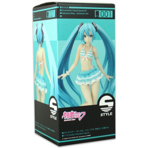 Hatsune Miku: Swimsuit Ver. Complete Figure / Фигурка Мику Хацунэ вокалоид