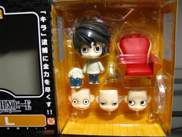 Nendoroid 017. Death Note L / Тетрадь смерти фигурка Л