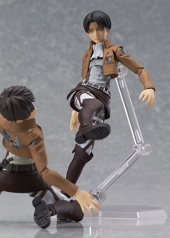 Figma 213. Levi Attack on Titan / Вторжение Гигантов фигурка Леви