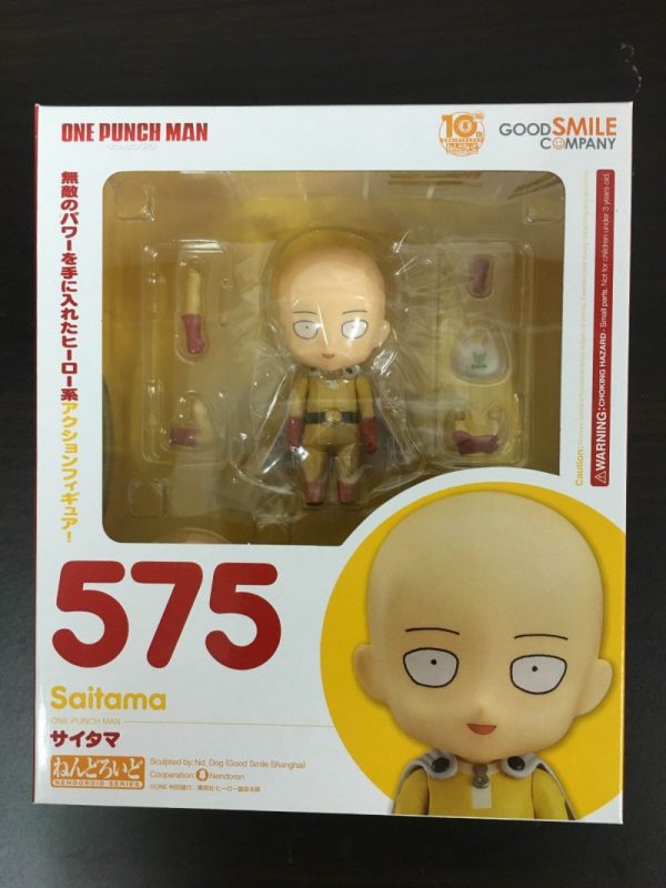 Nendoroid 575. Saitama One-Punch Man / Саитама аниме фигурка