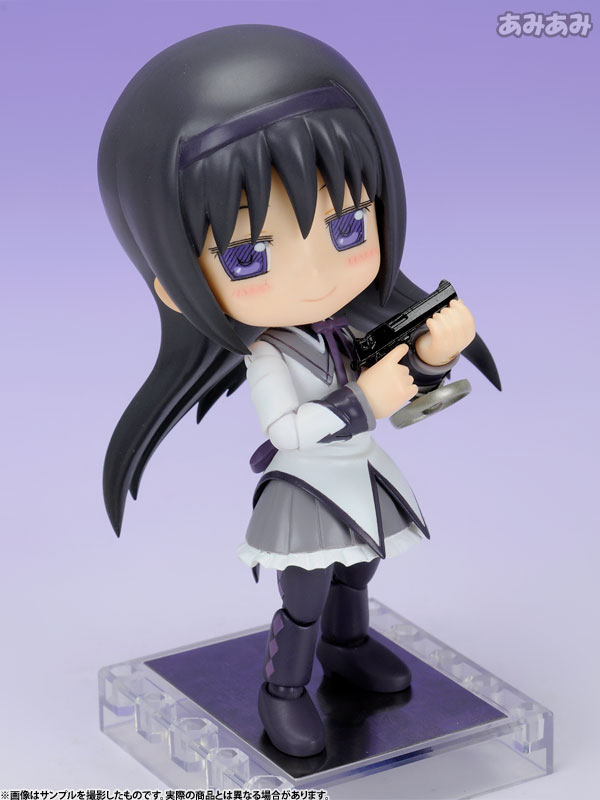 Cu-poche - Puella Magi Madoka Magica the Movie: Homura Akemi Posable Figure / Девочка-волшебница Мадока Хомура Акэми