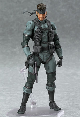 Figma 243. Solid Snake: MGS2 ver. Metal Gear Solid / Metal Gear Solid фигурка Солида Снейка