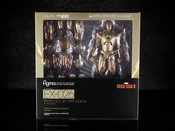 Figma EX-026. Iron Man Mark XXI (Midas) / Железный человек фигурка Марк 21