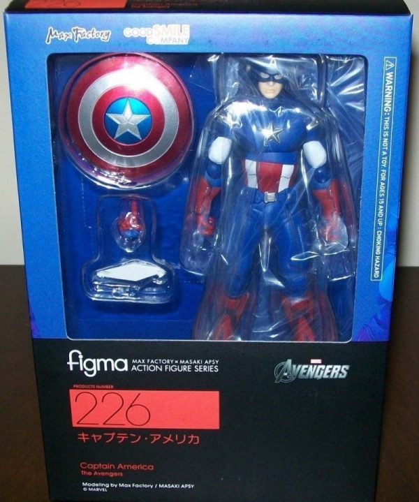 Figma 226. Captain America / Капитан Америка фигурка фигма