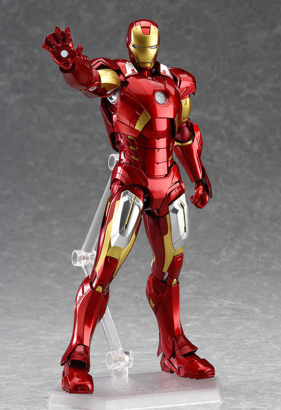 Figma EX-018. Iron Man Mark VII: Full Spec ver. / Железный человек фигурка Марк 7