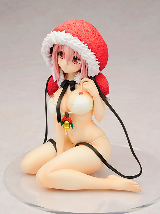 SoniComi (Super Sonico) Complete Figure 1/7 - Santa, Swimsuit ver. / SoniAni аниме фигурка