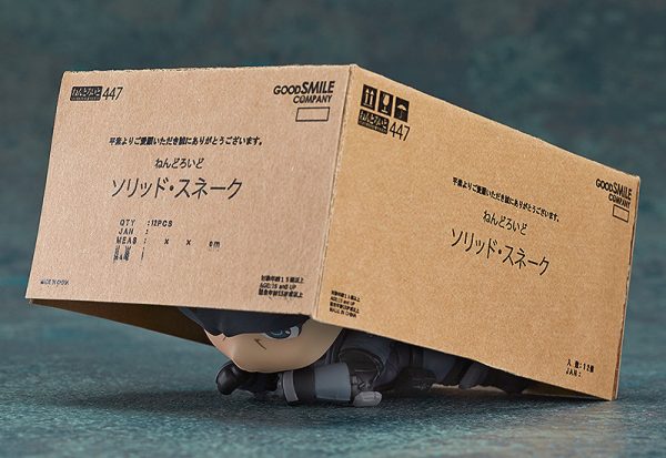 Nendoroid 447. Solid Snake Metal Gear Solid / Фигурка нендороид Солид Снейк