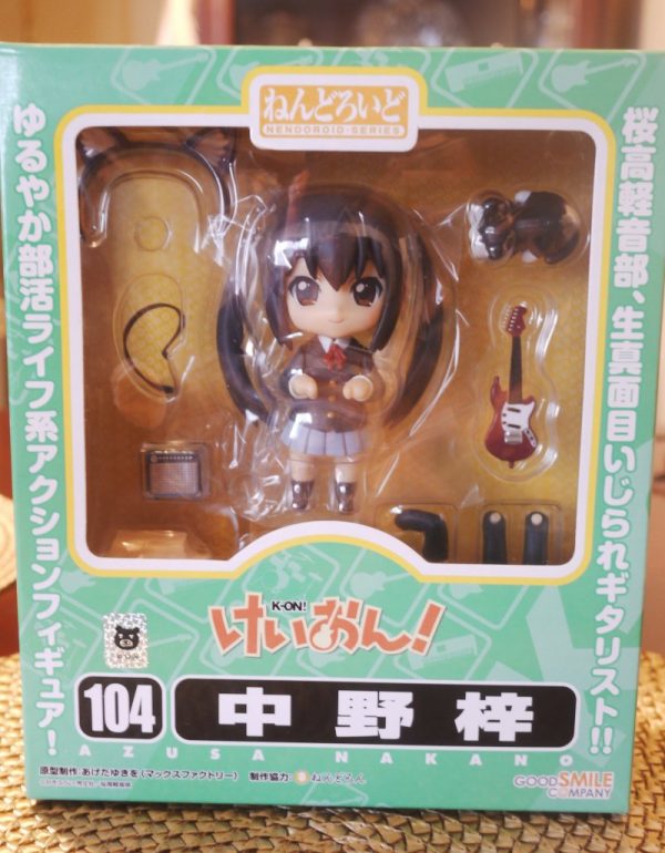 Nendoroid 104. Azusa Nakano K-ON! / Фигурка Азусы Накано из аниме Кэйон!