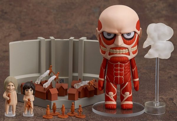 Nendoroid 360. Nendoroid Colossus Titan & Attack Playset / Attack on Titan - Фигурка Атака Титанов