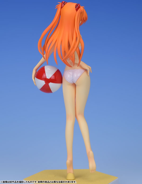 Asuka Langley Soryu Beach Queens Complete Figure Ver. 1/10 / Аска Лэнгли Сорью аниме фигурка Евангелион