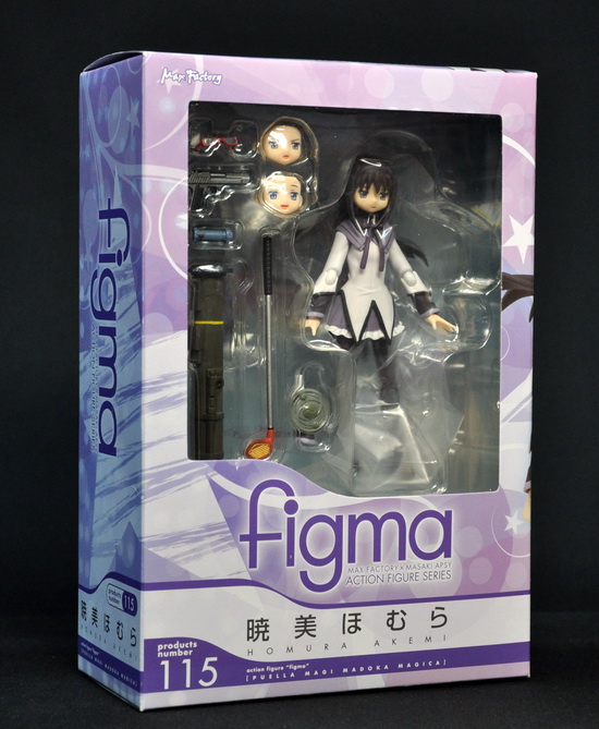 Figma 115. Homura Akemi Puella Magi Madoka Magica / Фигурка Хомура Акэми