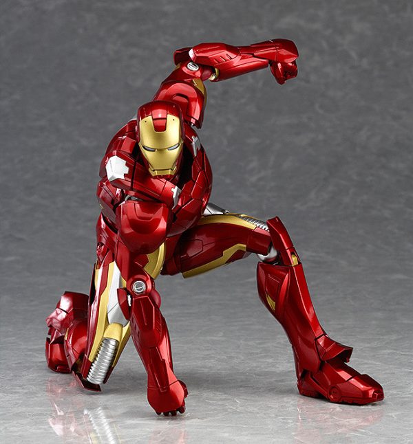 Figma EX-018. Iron Man Mark VII: Full Spec ver. / Железный человек фигурка Марк 7