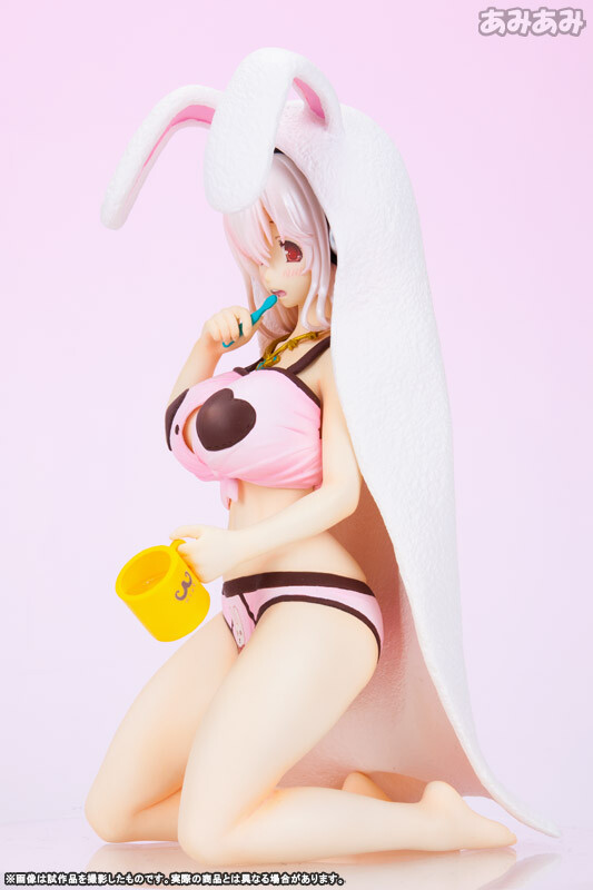 Super Sonico - Tooth Brushing Ver. [1/8 Complete Figure]