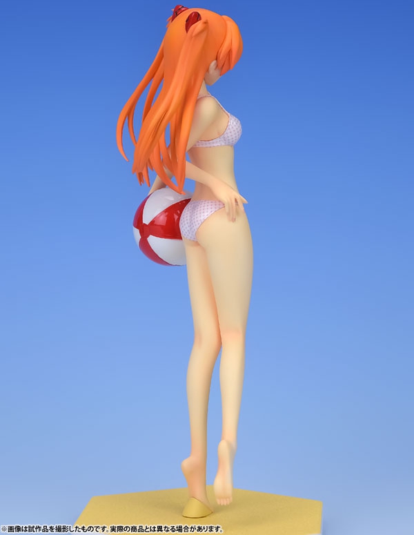 Asuka Langley Soryu Beach Queens Complete Figure Ver. 1/10 / Аска Лэнгли Сорью аниме фигурка Евангелион