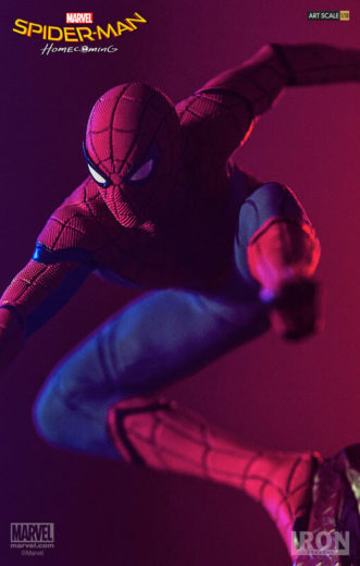 Spider-Man: Homecoming - Spider-Man 1/10 Battle Diorama Series Art Scale Statue [1/10 Complete Figure]