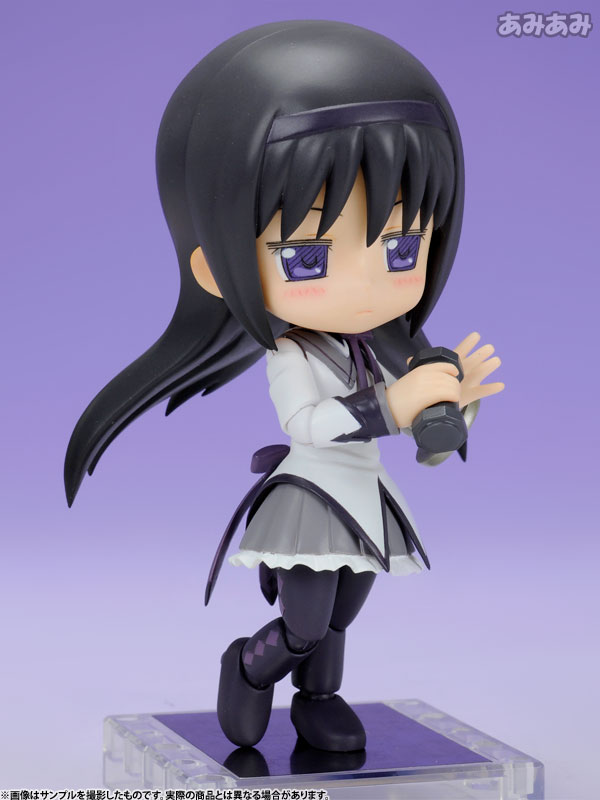 Cu-poche - Puella Magi Madoka Magica the Movie: Homura Akemi Posable Figure / Девочка-волшебница Мадока Хомура Акэми