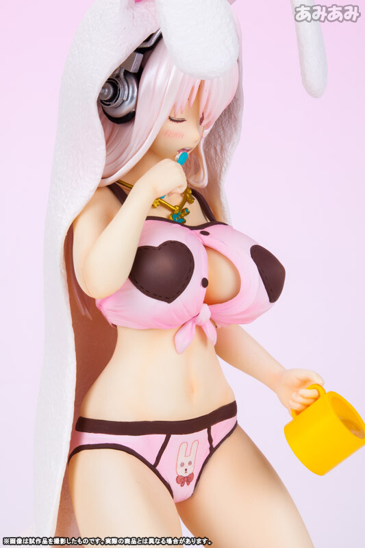 Super Sonico - Tooth Brushing Ver. [1/8 Complete Figure]