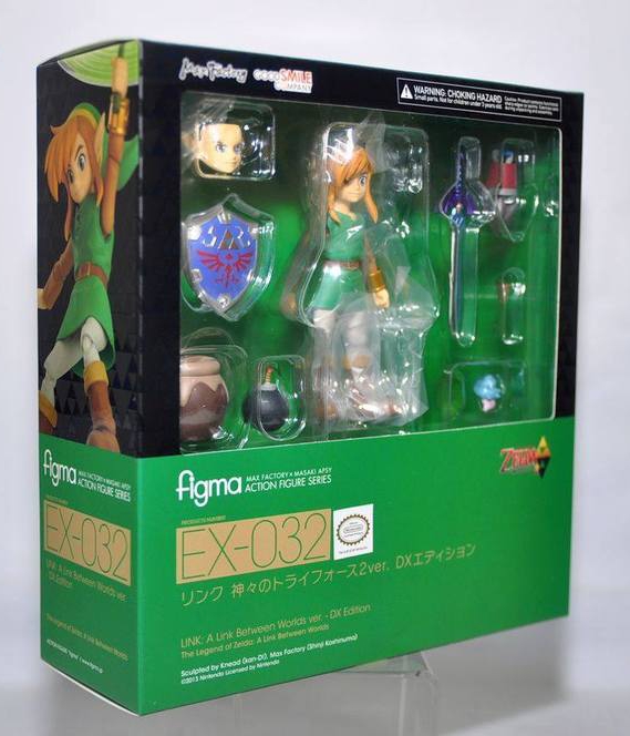 Figma EX-032. Link: A Link Between Worlds ver. - DX Edition The Legend of Zelda