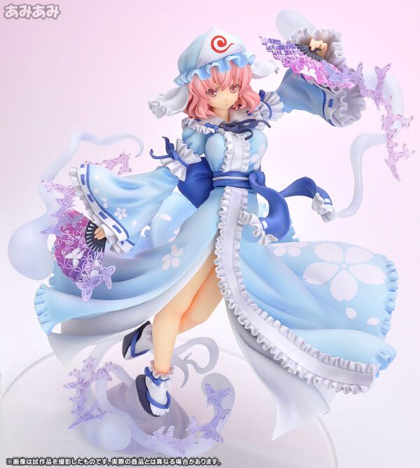 Yuyuko Saigyouji - Ghost Girl in the Netherworld Tower [Touhou Project] [1/8 Complete Figure]