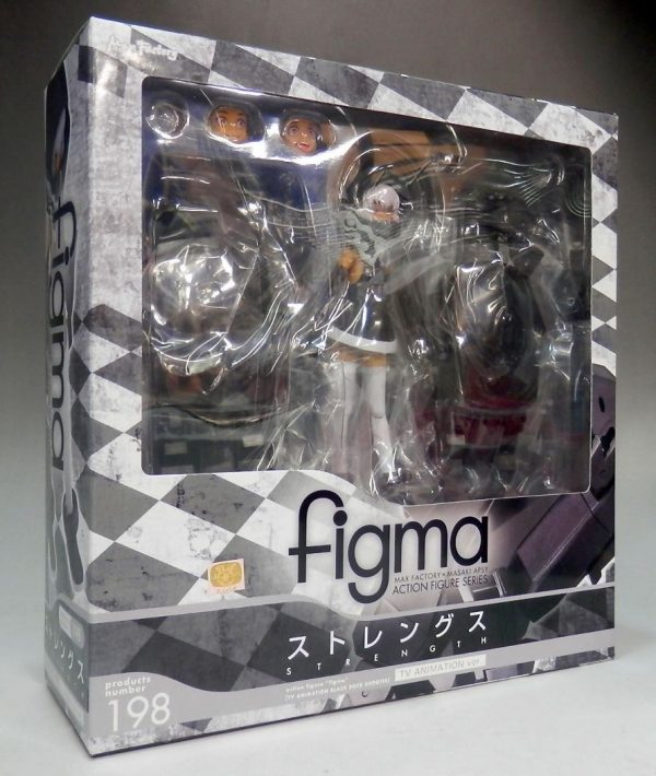 Figma 198. Strength: TV ANIMATION ver. Black Rock Shooter / Стрелок с Черной скалы фигма фигурка