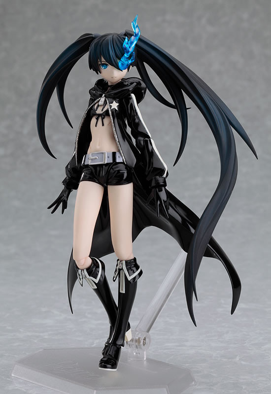 Figma SP-012. Black Rock Shooter Black B ver. figure / Стрелок с Черной скалы аниме фигурка