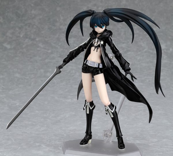 Figma SP-012. Black Rock Shooter Black B ver. figure / Стрелок с Черной скалы аниме фигурка