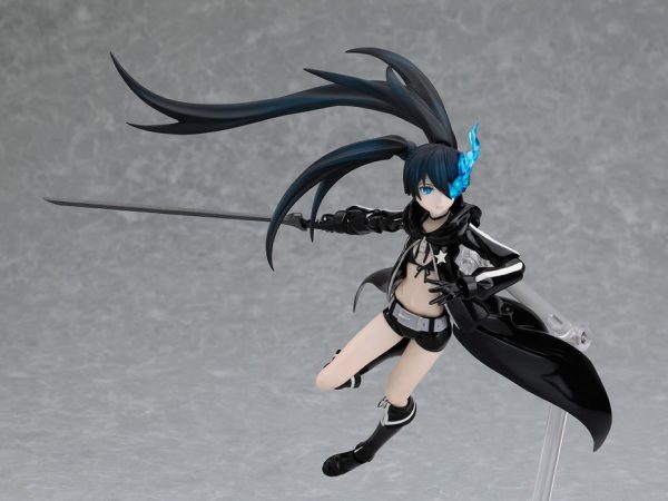 Figma SP-012. Black Rock Shooter Black B ver. figure / Стрелок с Черной скалы аниме фигурка