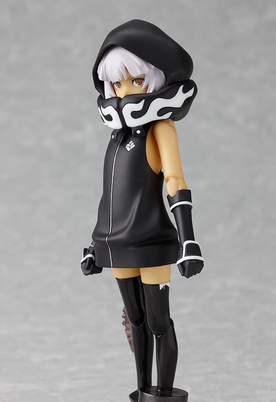 Figma SP-018. Black Rock Shooter Strength ver. figure / Стрелок с Черной скалы аниме фигурка