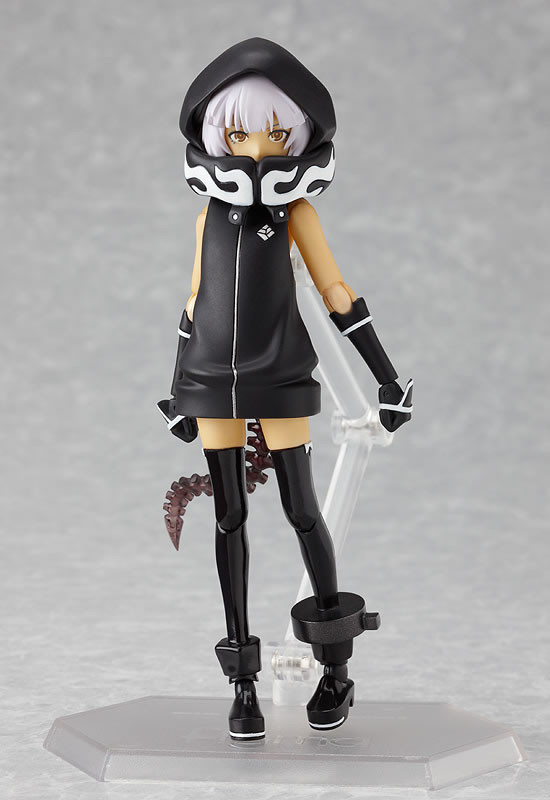 Figma SP-018. Black Rock Shooter Strength ver. figure / Стрелок с Черной скалы аниме фигурка