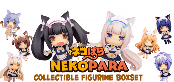 Nekopara collectible figure set of 8 / Некопара - коллекционный набор из 8 фигурок