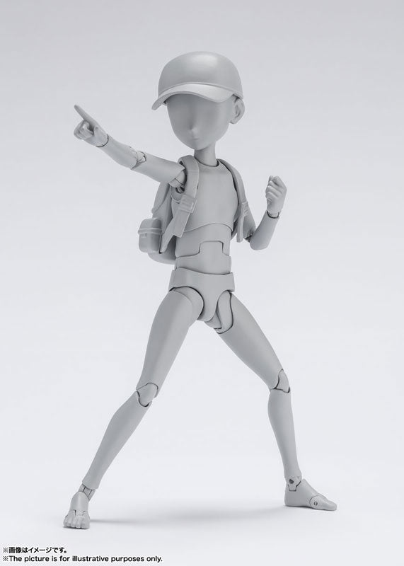 S.H.Figuarts Body-kun -Sugimori Ken- Edition DX SET (Gray Color Ver.)