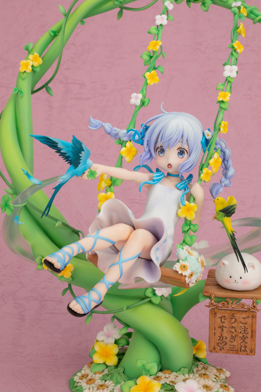 Chino -Flower Swing- Is the order a rabbit??