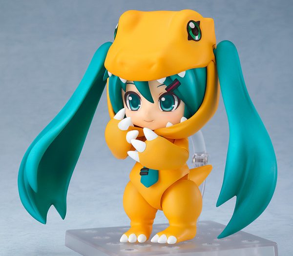 Digimon Adventure - Vocaloid - Hatsune Miku - Nendoroid #1439 - Kigurumi Agumon Ver.