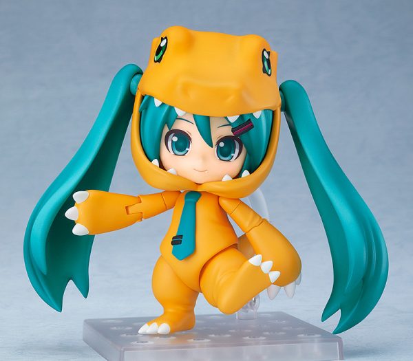 Digimon Adventure - Vocaloid - Hatsune Miku - Nendoroid #1439 - Kigurumi Agumon Ver.