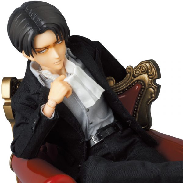 Real Action Heroes No.697 RAH Attack on Titan - Levi (Plain Clothes Ver.)