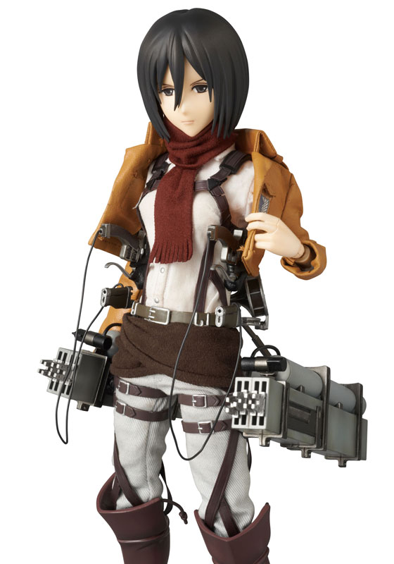 Real Action Heroes No.648 RAH Attack on Titan - Mikasa Ackerman (First Press Limited Version)