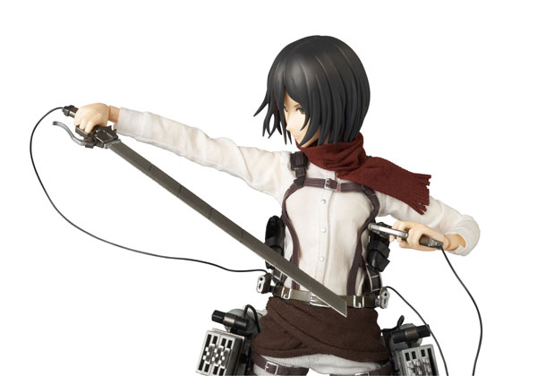 Real Action Heroes No.648 RAH Attack on Titan - Mikasa Ackerman (First Press Limited Version)