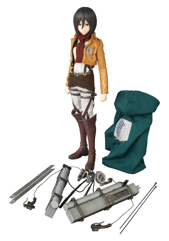 Real Action Heroes No.648 RAH Attack on Titan - Mikasa Ackerman (First Press Limited Version)