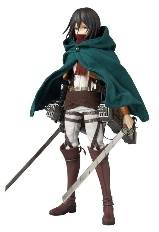 Real Action Heroes No.648 RAH Attack on Titan - Mikasa Ackerman (First Press Limited Version)